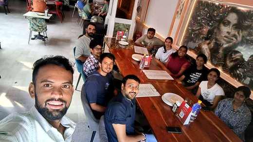 Lunch and Dinner — Daddha Pemmaiah team